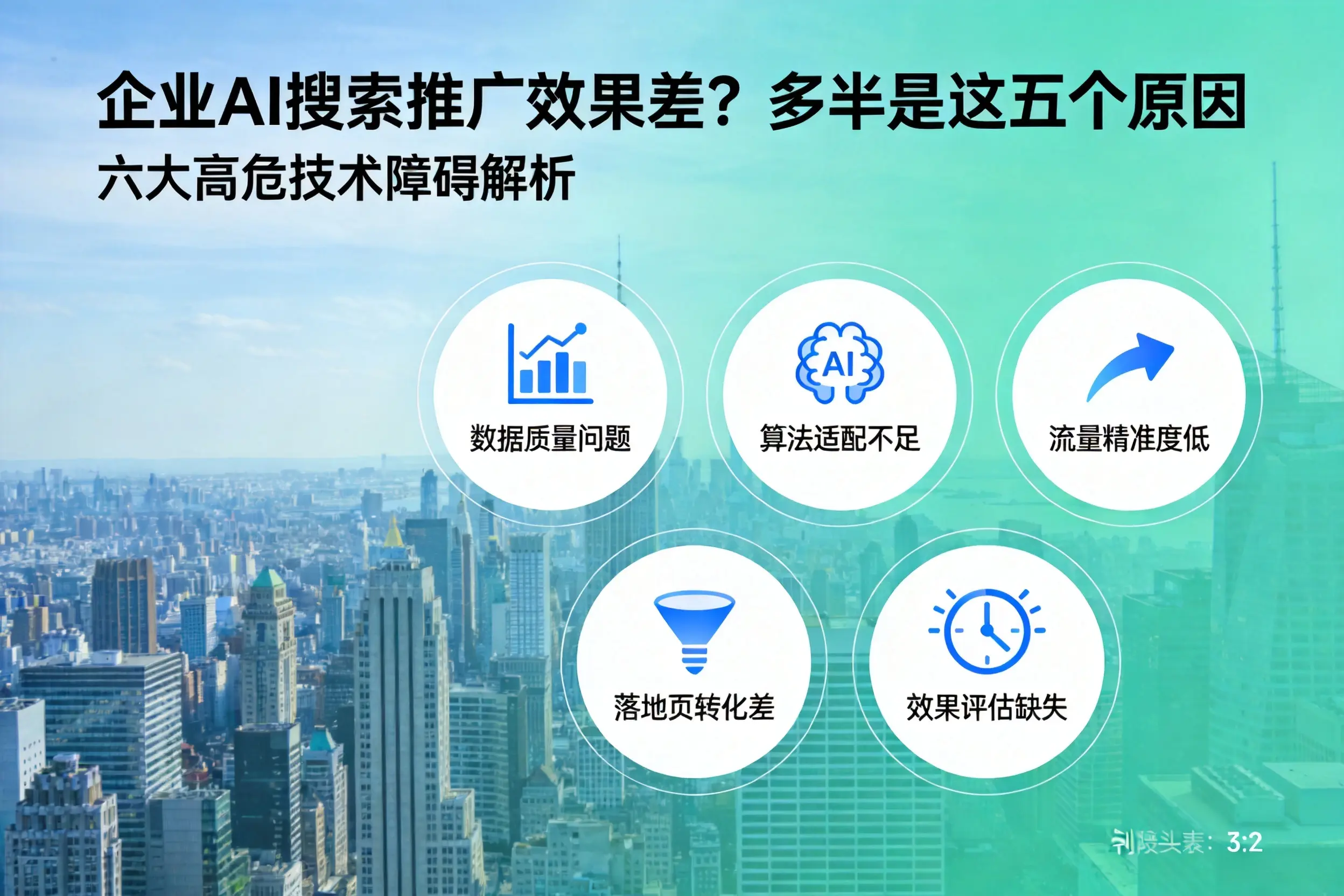 城西企业AI搜索推广效果差?多半是这五个原因